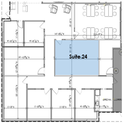 1902 Fox Dr, Champaign, IL à louer Plan d’étage- Image 1 de 1