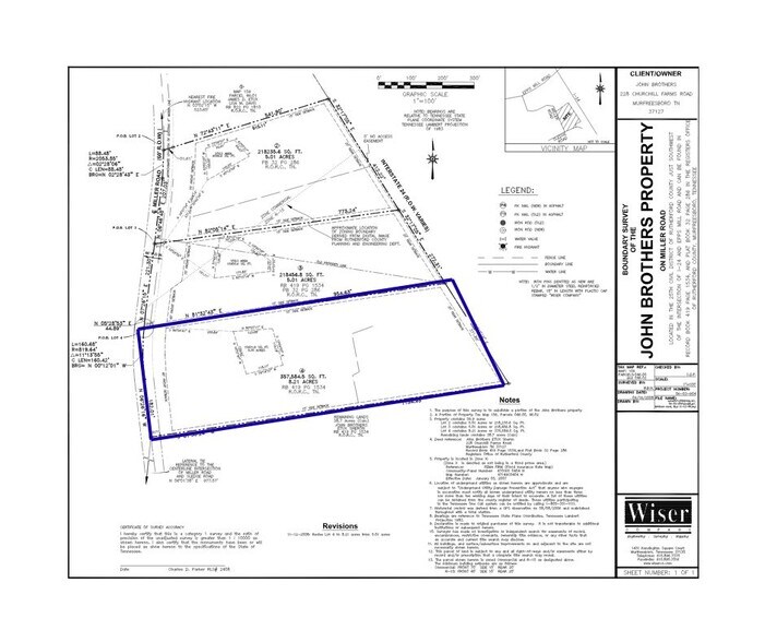 6495 Miller rd, Christiana, TN for sale - Site Plan - Image 1 of 1