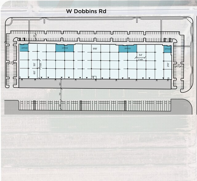 SWC West Dobbins Road & 65th Avenue, Laveen, AZ à louer - Plan de site - Image 3 de 5