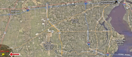 Maxville-Middleburg Road, Jacksonville, FL - Aerial  map view - Image1