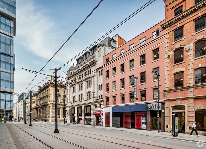 18-22 Mosley St, Manchester à louer - Photo du bâtiment - Image 3 de 10