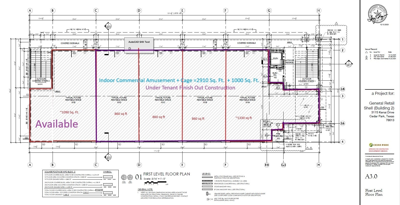 3115 Kenai Dr, Cedar Park, TX for lease Interior Photo- Image 1 of 4