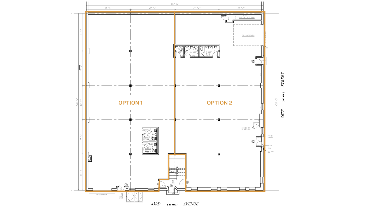 36-06 43rd Ave, Long Island City, NY for lease Floor Plan- Image 1 of 1