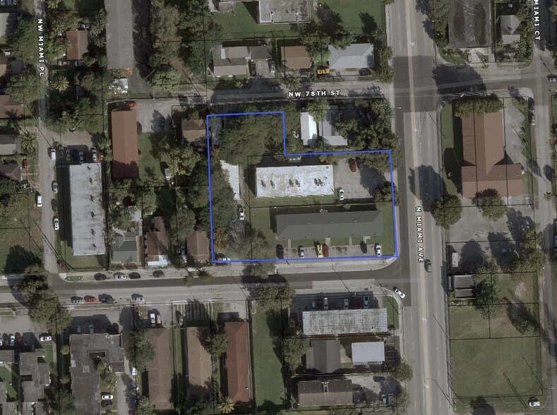 7700 Miami Ave, Miami, FL à vendre - Aérien - Image 2 de 11
