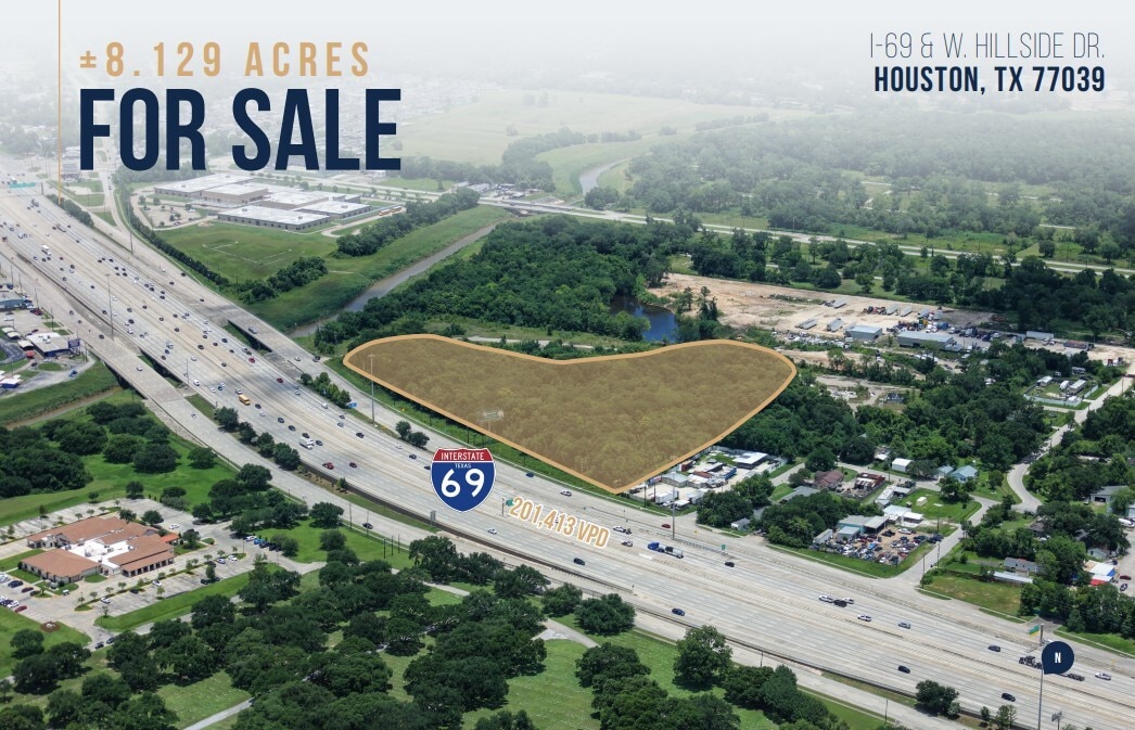 I-69 & West Hillside Dr, Houston, TX for sale Primary Photo- Image 1 of 2