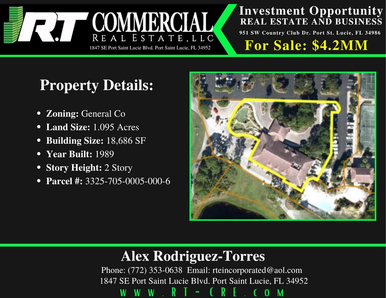 951 SW Country Club Dr, Port Saint Lucie, FL for sale - Building Photo - Image 3 of 12