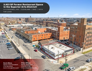 More details for 2112 Rockwell Ave, Cleveland, OH - Retail for Lease