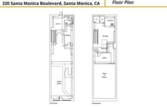 318-320 Santa Monica Blvd, Santa Monica, CA for lease Floor Plan- Image 1 of 1
