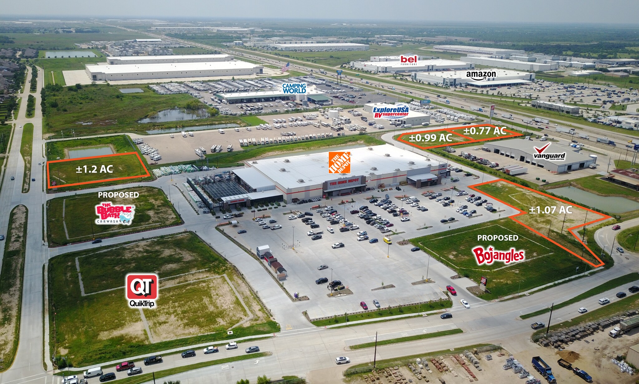 0 Cane Island Pky & Kingsland Blvd, Katy, TX à louer Photo principale- Image 1 de 3