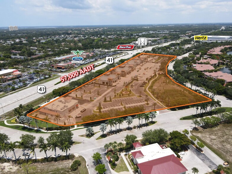 8001 Via Rapallo Dr, Estero, FL for lease - Aerial - Image 2 of 3
