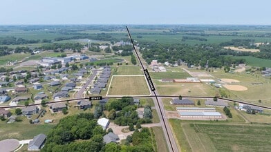 400 S 6th St, Baltic, SD - Aerial map view