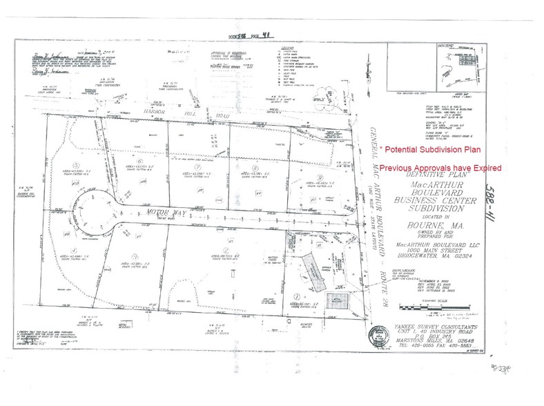 316-320 MacArthur Blvd, Bourne, MA for lease - Plat Map - Image 2 of 2