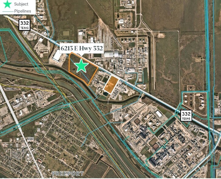6213 E Highway 332, Freeport, TX for sale - Aerial - Image 1 of 2