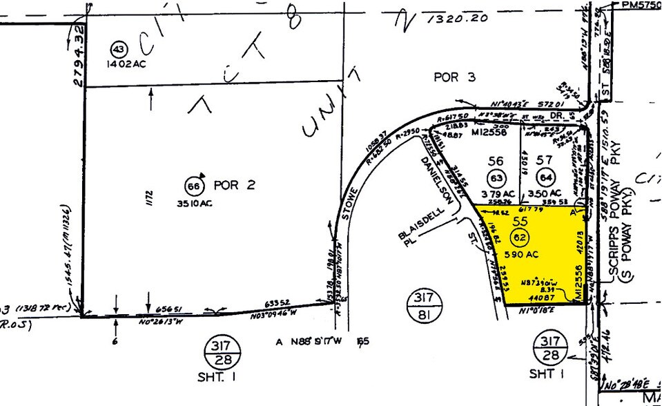 13851 Danielson St, Poway, CA à louer - Plan cadastral - Image 2 de 16