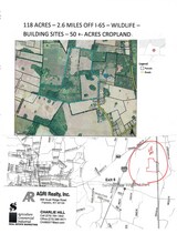 850 Rufus Dison Blacktop, Franklin, KY - Aerial map view