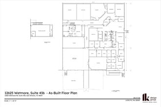 12625 Wetmore Rd, San Antonio, TX à louer Plan d’étage- Image 1 de 1