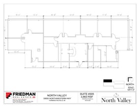 30500 Northwestern Hwy, Farmington Hills, MI for lease Floor Plan- Image 1 of 2