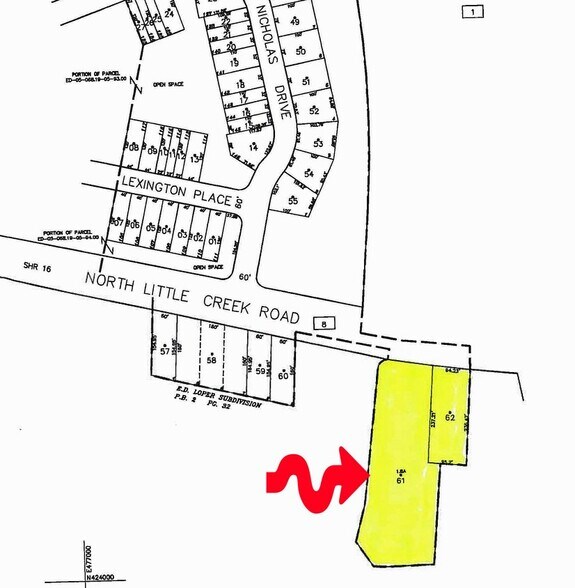 1600-1624 N Little Creek Rd, Dover, DE for sale - Plat Map - Image 2 of 20