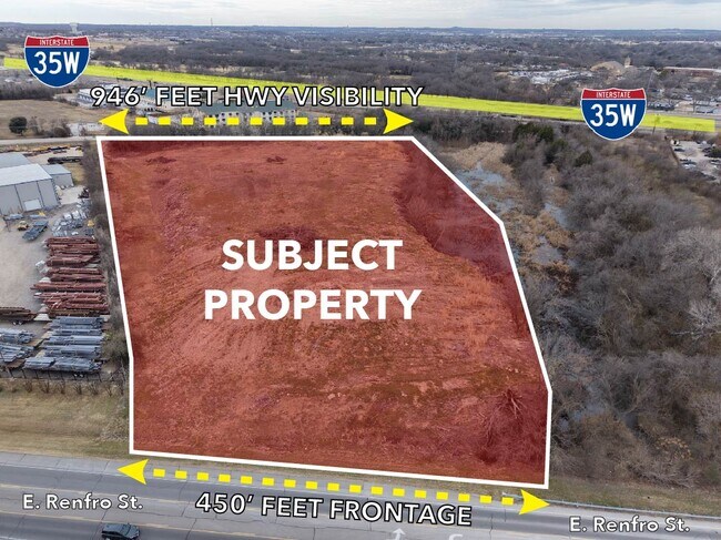 Plus de détails pour 460 Renfro St, Burleson, TX - Terrain à vendre