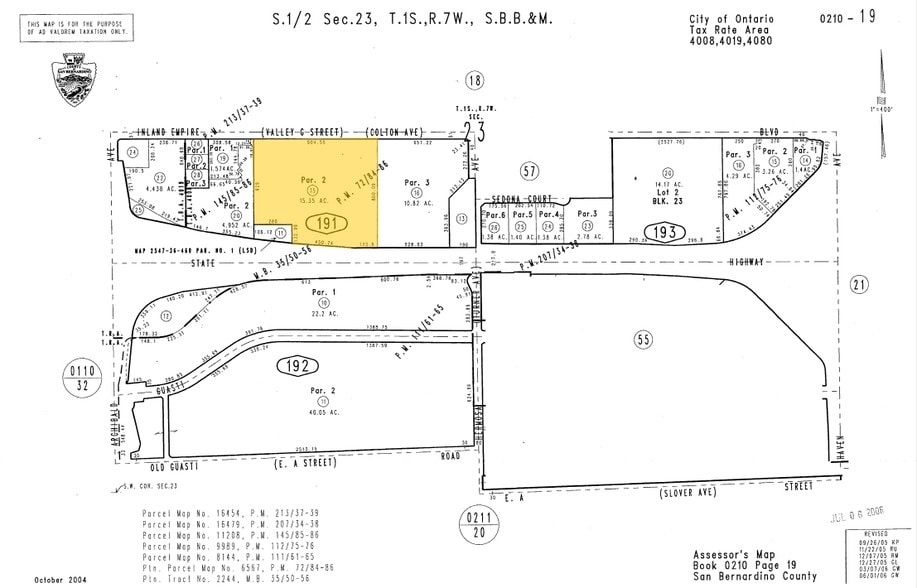 2910 Inland Empire Blvd, Ontario, CA à louer - Plan cadastral - Image 2 de 17