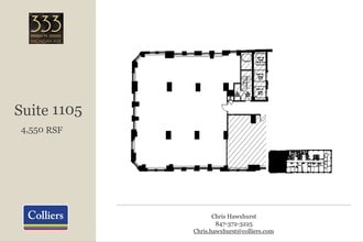 333 N Michigan Ave, Chicago, IL for lease Floor Plan- Image 1 of 1