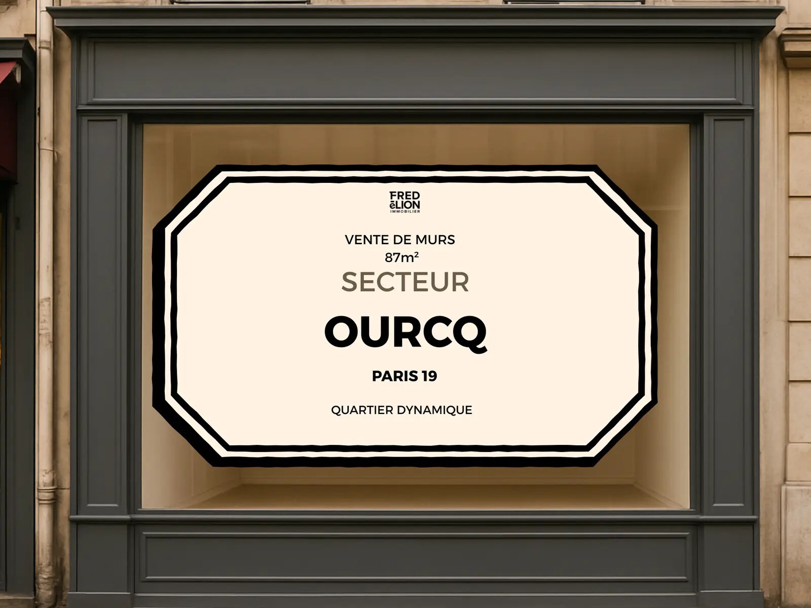 Commerce de détail dans Paris à vendre Photo du bâtiment- Image 1 de 3