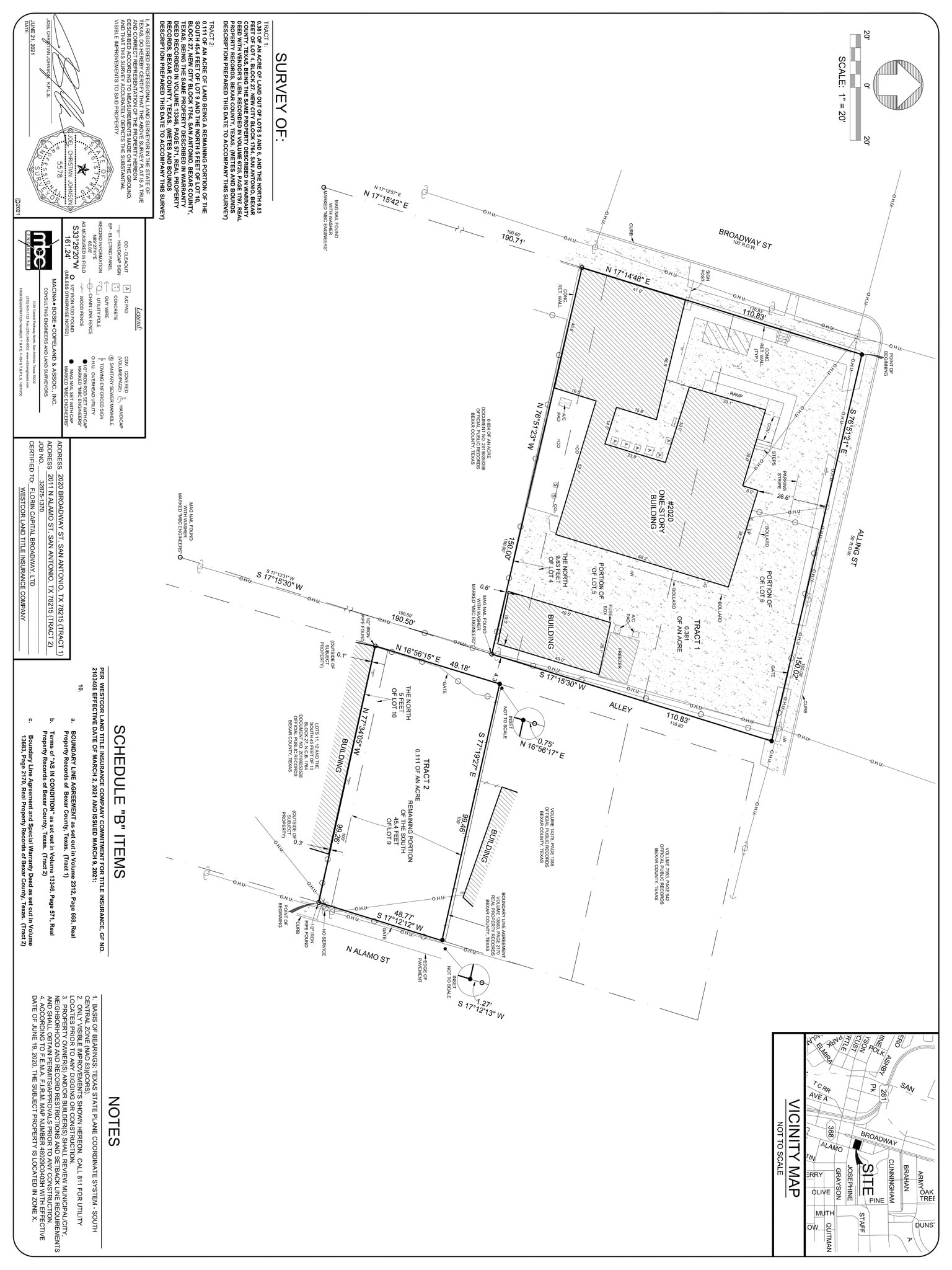 2020 Broadway St, San Antonio, TX for lease Site Plan- Image 1 of 5