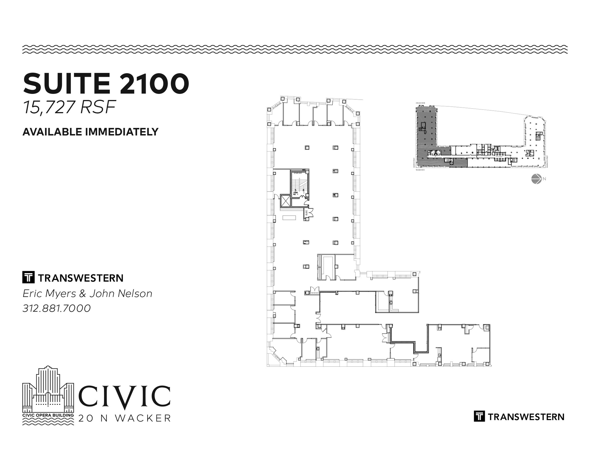 20 N Wacker Dr, Chicago, IL for lease Floor Plan- Image 1 of 1