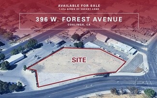 More details for 396 W Forest Ave, Coalinga, CA - Land for Sale