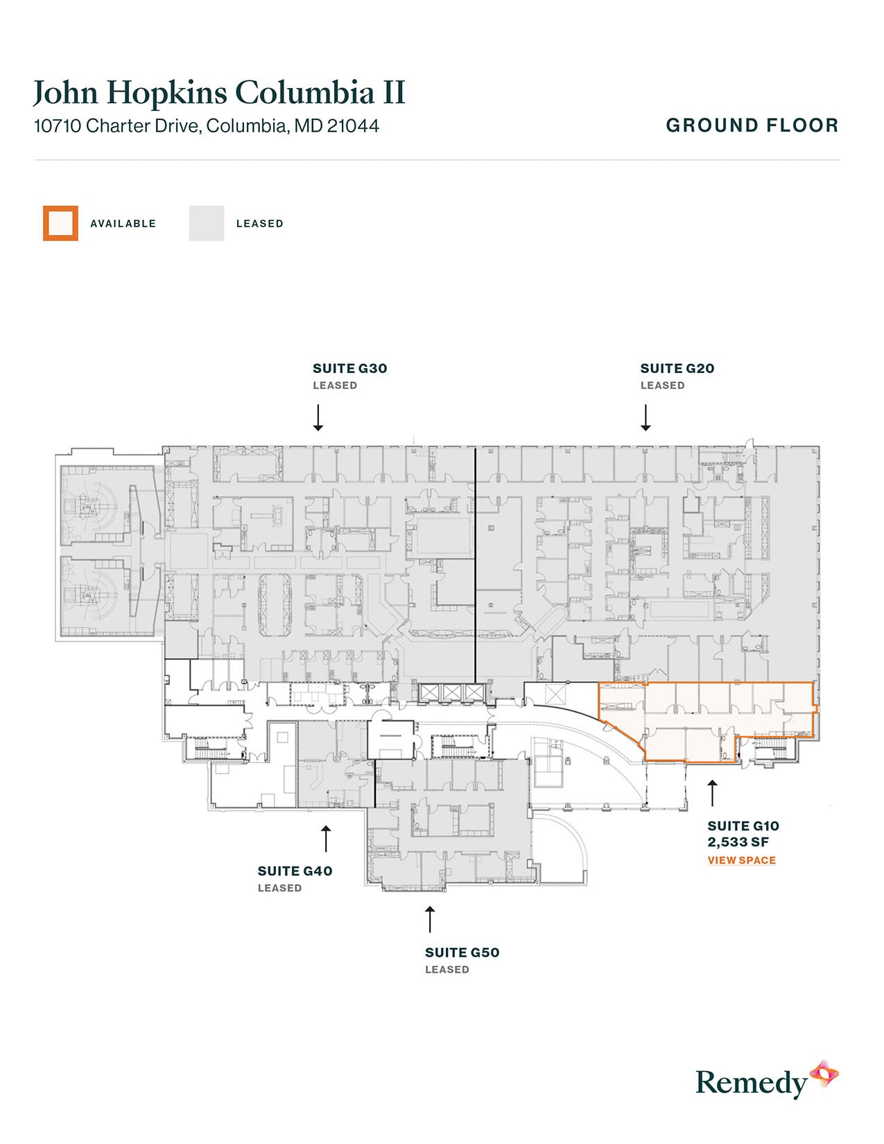 10710 Charter Dr, Columbia, MD for lease Floor Plan- Image 1 of 1