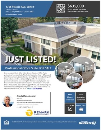 More details for 1756 Picasso Ave, Davis, CA - Office for Sale