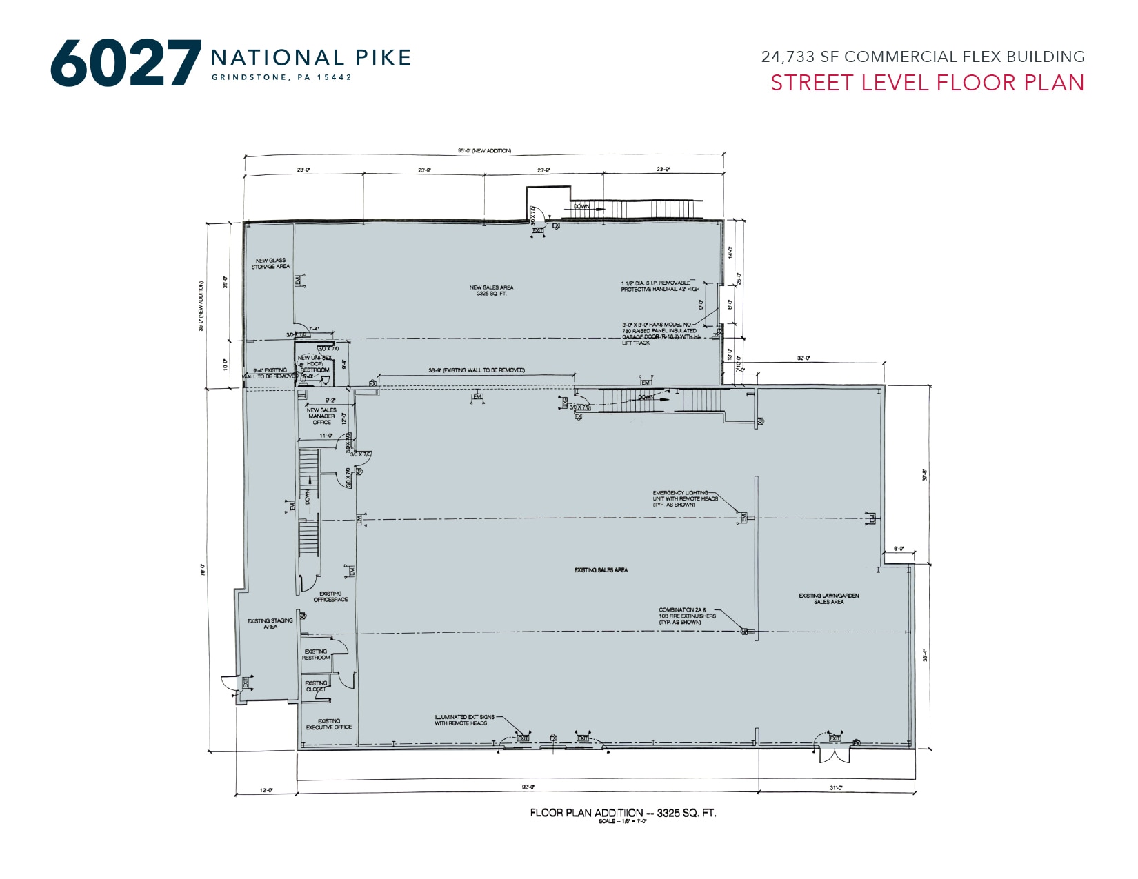 6027 National Pike, Grindstone, PA for lease Floor Plan- Image 1 of 1