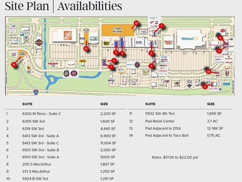 I-40 & Rockwell Ave, Oklahoma City, OK à louer - Photo du bâtiment - Image 3 de 3