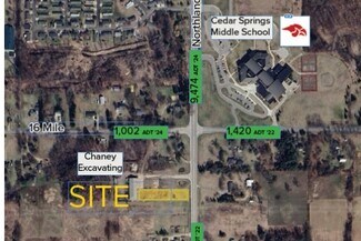 Plus de détails pour 13151 Northland Dr, Cedar Springs, MI - Terrain à vendre