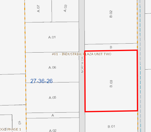 295 North Dr, Melbourne, FL à louer - Plan cadastral - Image 3 de 3