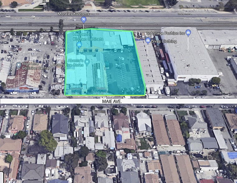 7720 Maie Ave, Los Angeles, CA à vendre - Aérien - Image 2 de 13