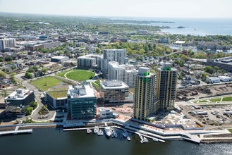 100 Washington Blvd, Stamford, CT - aerial  map view