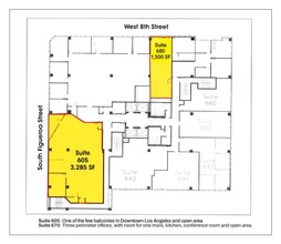 800 S Figueroa St, Los Angeles, CA à louer Plan d  tage- Image 1 de 1