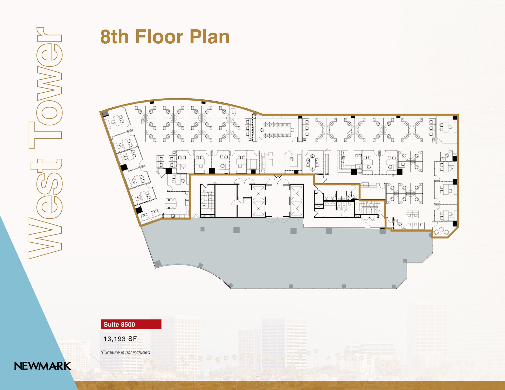5000 Birch St, Newport Beach, CA à louer Plan d’étage- Image 1 de 1