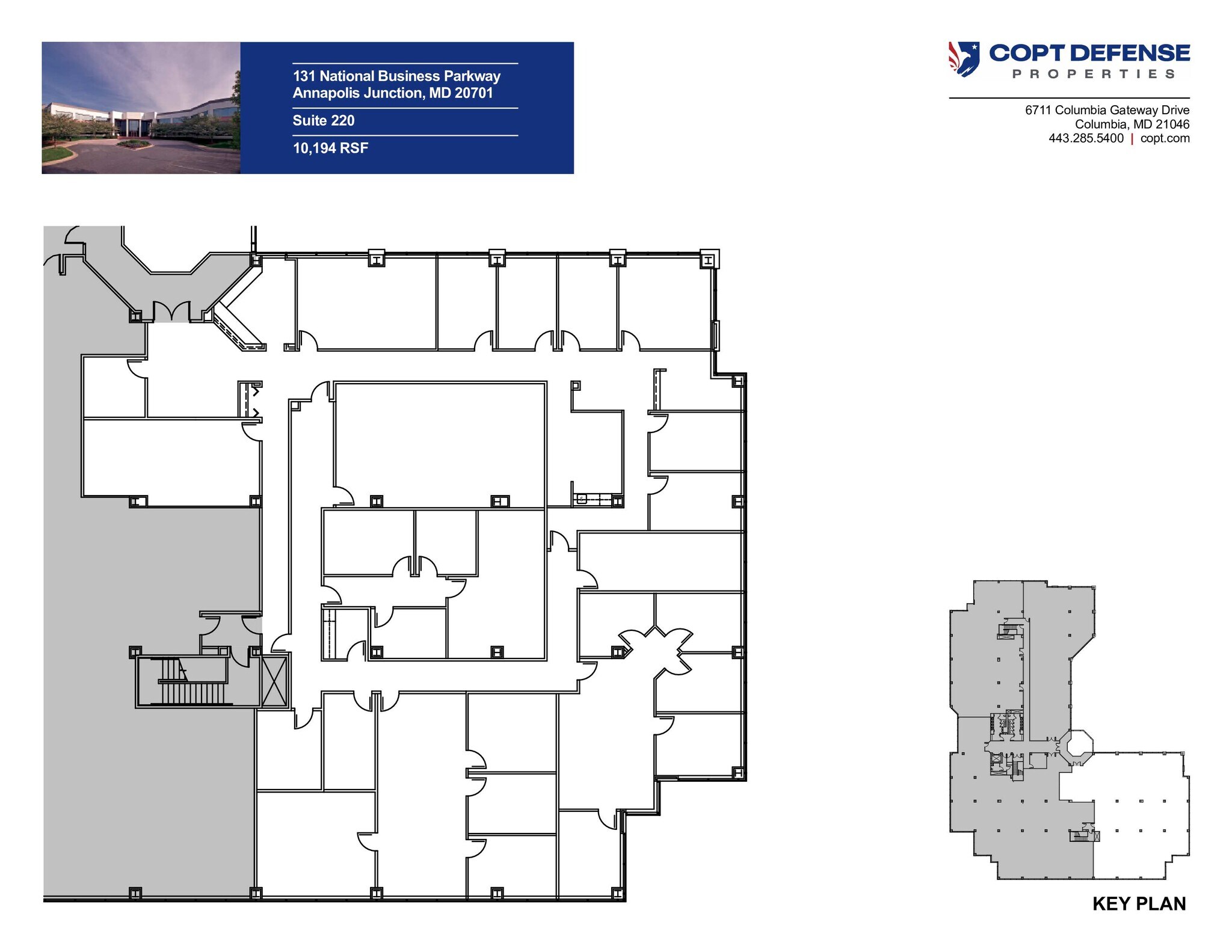 131 National Business Pky, Annapolis Junction, MD for lease Floor Plan- Image 1 of 1