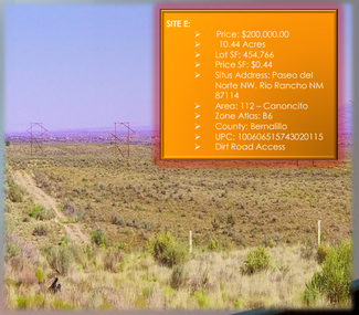 More details for Paseo Del Norte, Albuquerque, NM - Land for Sale