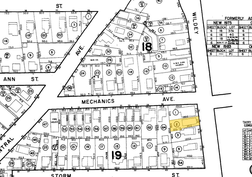 74 Wildey St, Tarrytown, NY à vendre - Plan cadastral - Image 2 de 46