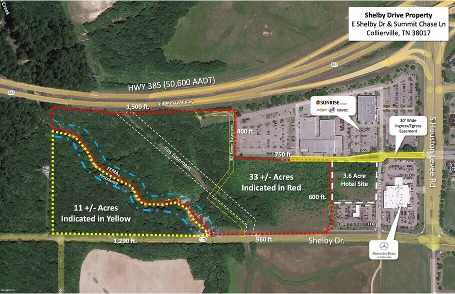 0 Shelby Dr, Collierville, TN à vendre - Photo du bâtiment - Image 2 de 3
