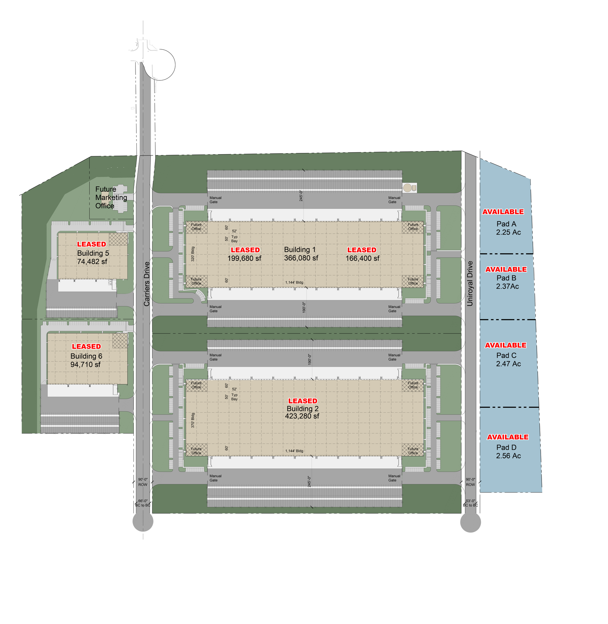 I-35 Uniroyal Dr, Laredo, TX for lease Building Photo- Image 1 of 2