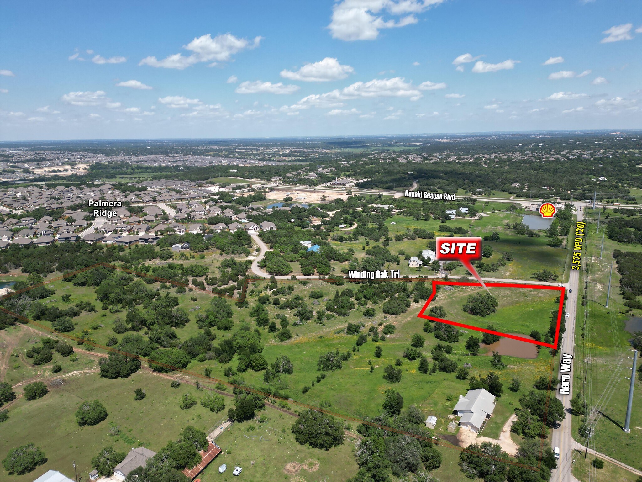 Hero Way, Leander, TX for sale Primary Photo- Image 1 of 5