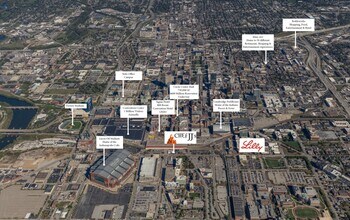 42 W South St, Indianapolis, IN - Aerial  map view