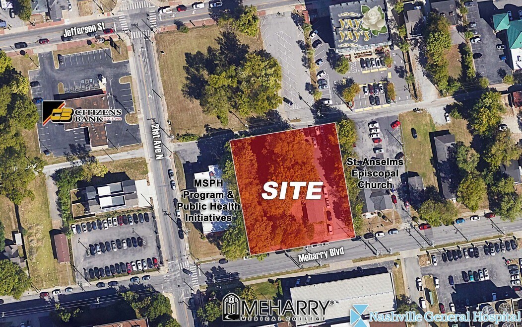 2012 & 2016 Meharry Blvd, Nashville, TN à louer Photo du bâtiment- Image 1 de 2