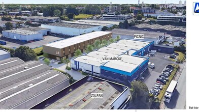 Wasquehal - Aérien  Vue de la carte