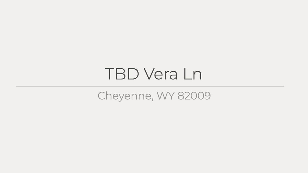 TBD Vera Ln, Cheyenne, WY à vendre - Vidéo sur l’inscription commerciale - Image 2 de 7