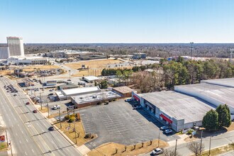 3407 W Gate City Blvd, Greensboro, NC - AERIAL  map view